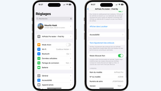 Les bons embouts pour AirPods Pro