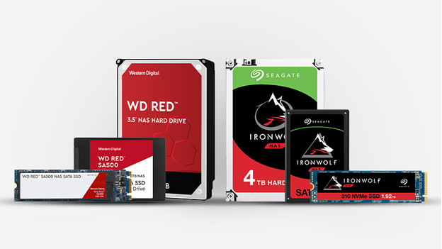 Red or IronWolf HDD or SSD