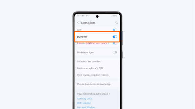 Activer Bluetooth