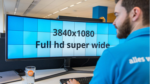 Een ultrawide monitor heeft een aparte resolutie