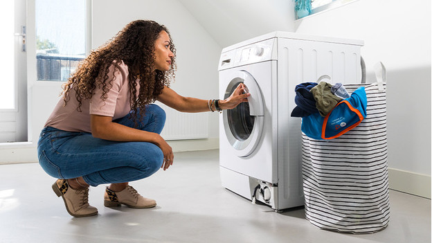 Brancher un lave-linge séchant