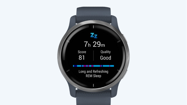 Garmin Venu 2 : mesure du sommeil