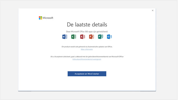 Activer Microsoft Office via des applications