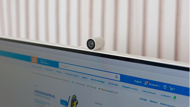 De webcam van een smart monitor is een goede extra optie