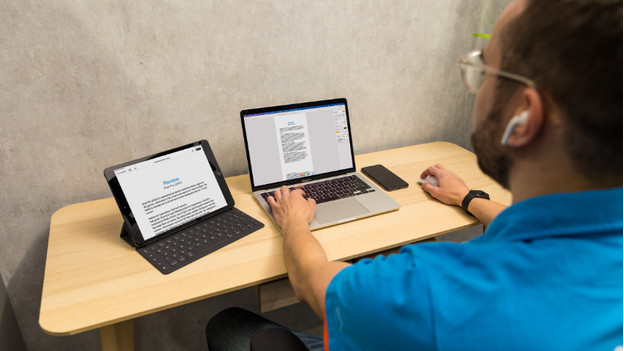 Samenwerking MacBook en iPad