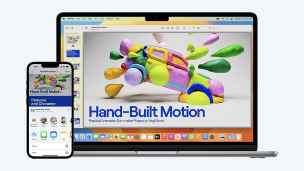 Apple iPhone Bestanden delen met Apple MacBook