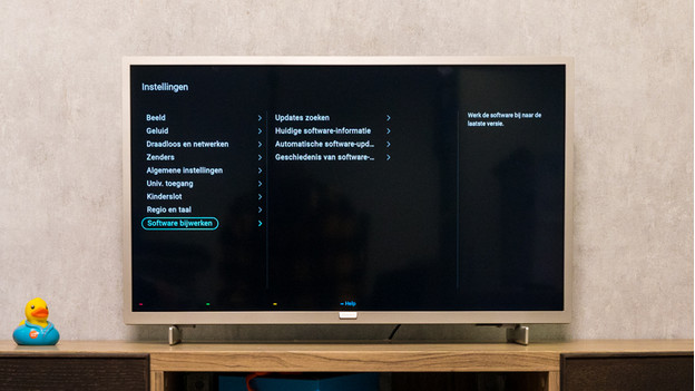 Update the software of your Philips TV