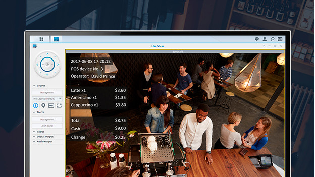 Logiciel de la station de surveillance Synology