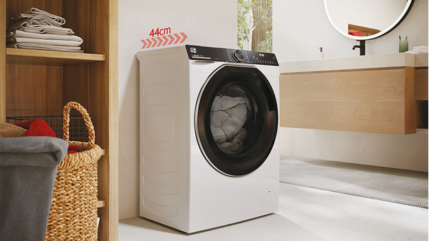 Slim washing machine