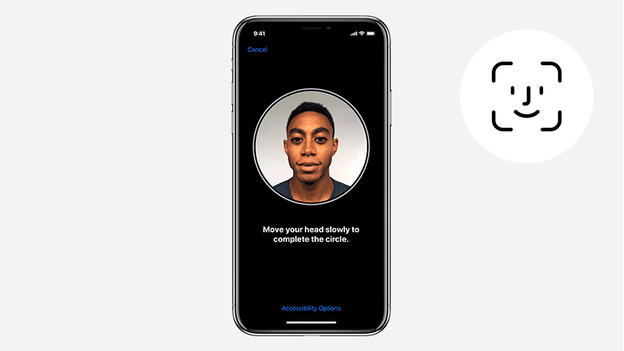 iPhone with Face ID