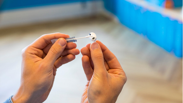 Oordopjes desinfecteren