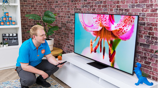 Angle de visions de la télévision TCL C843
