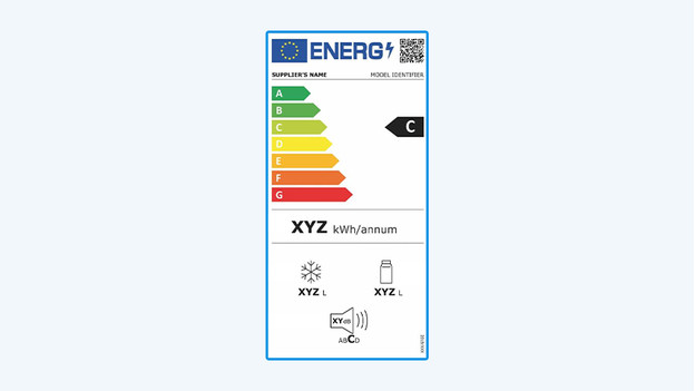 Energy label fridges