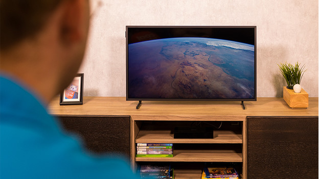 Qualité d'image QLED du téléviseur Samsung The Frame 32 pouces