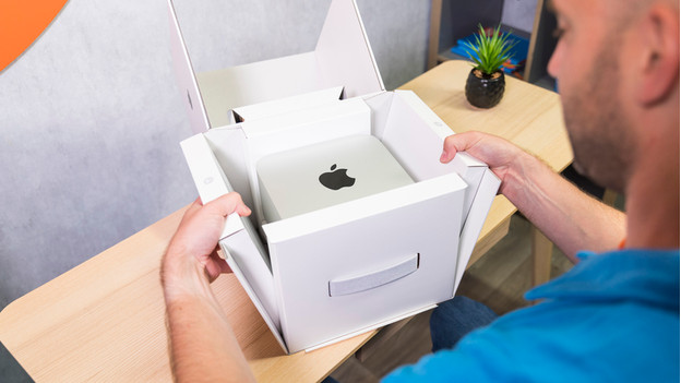 Apple Mac Studio in packaging