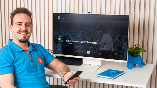 Smart hub op de Samsung Smart monitoren