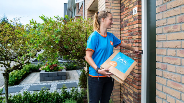 CoolblueBikes delivery driver