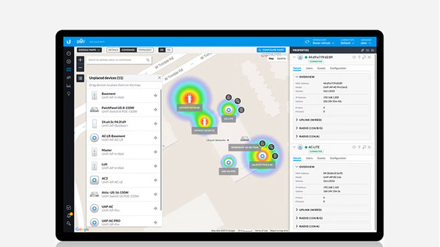 Environnement cloud UniFi