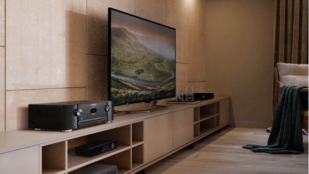 Een woonkamer ingericht voor DLNA
