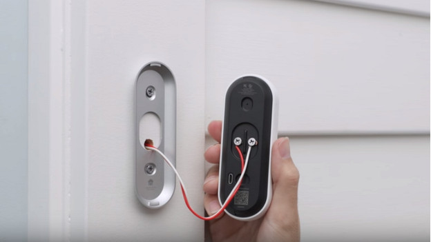 hooking up a nest doorbell