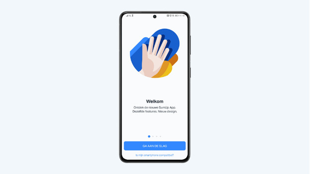 SumUp Air mobiel pinapparaat installeren