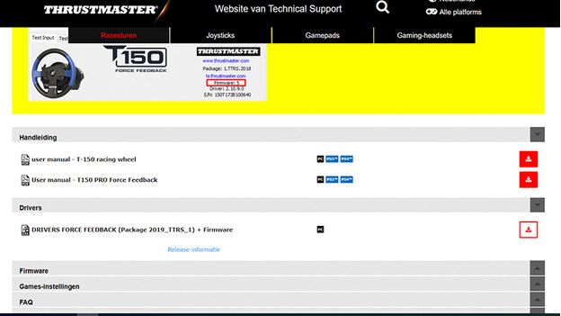 Thrustmaster software