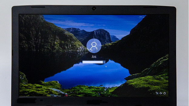 Inloggen gebruiker Jos Windows 10. 