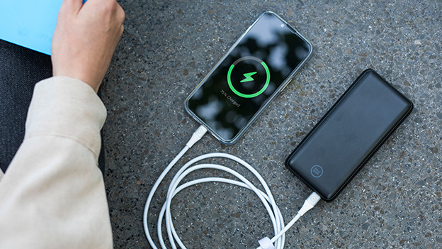 Utiliser une batterie externe