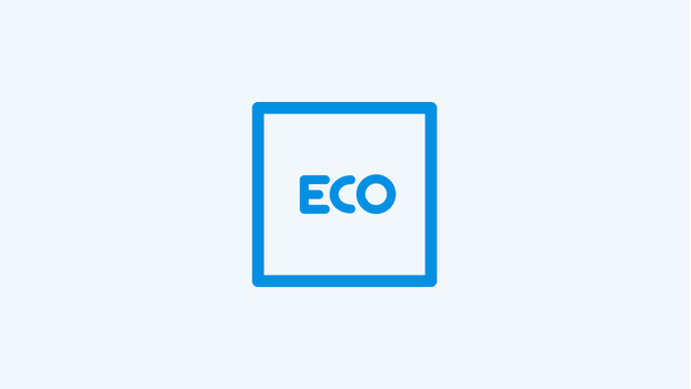 Eco vaatwasprogramma