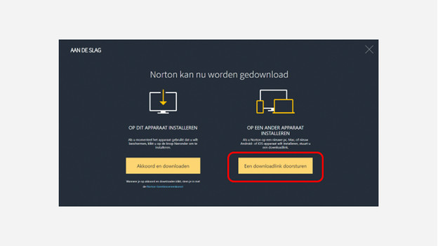 Link aanklikken