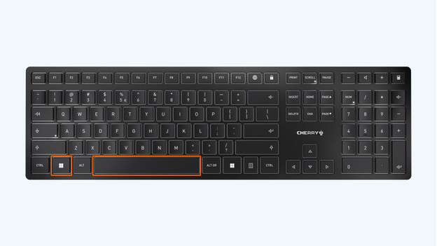 Keyboard with Windows + space bar