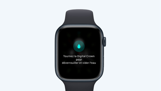 Apple Watch étanche shampooing parfum sauna
