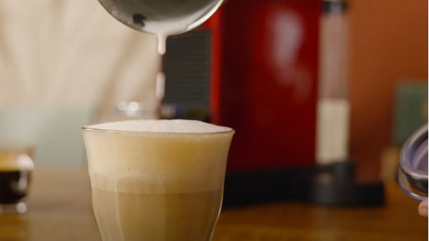 Préparer un cappuccino