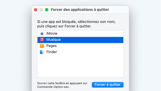 Forcer à quitter