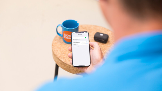Connecter les écouteurs via Bluetooth