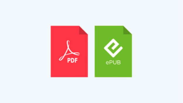 eBook types de fichiers