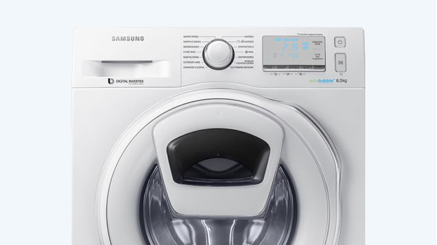 Lave-linge Séchant Samsung Ecobubble™ WD80T634DBH, Lavage 8Kg