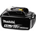 Makita BL1850B LXT 18V 5,0 Ah Accu (2x) + Acculader 14,4/18V DC18RC linkerkant