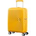 American Tourister Soundbox Expandable Spinner 55cm Golden Yellow 