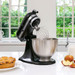 KitchenAid Classic Mixer 5K45SSEOB Onyx Black product in use