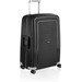 Samsonite S'Cure Spinner 69cm + 69cm + 75cm Black Suitcase Set 