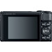 Canon PowerShot SX740 HS Zwart achterkant