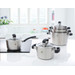 BK Conical Cool Ensemble de 5 casseroles Verre + poêle à frire 24 cm visuel fournisseur
