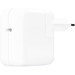 Apple USB-C Charger 30W + Apple Lightning Cable 1m Plastic White back