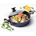 GreenPan Torino Ceramic High-sided Skillet with Lid 28cm product in use