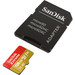 SanDisk MicroSDXC Extreme 128GB 160MB/s + SD Adapter product in gebruik