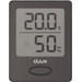 Duux Sense Hygrometer en Thermometer Zwart voorkant