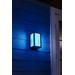 Philips Hue Impress muurlamp White and Color zwart smal duo pack product in gebruik