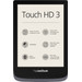 Pocketbook Touch HD 3 Grijs + PocketBook Shell Book Case Zwart voorkant