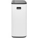 Brabantia Bo Touch Bin 2 x 30 Litres White + Sacs Poubelle (120 pièces) côté droit